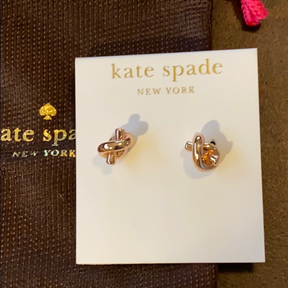 Kate Spade knot earrings